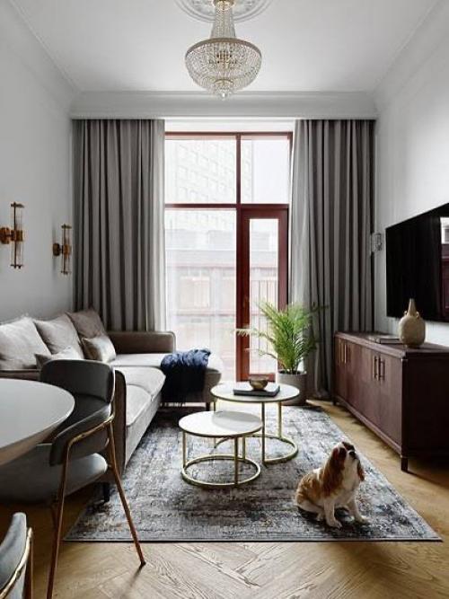 Эта квартира - пример того, как создать интерьер, который будет актуален и привлекателен долгие годы. 02