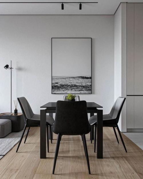 Лаконичный минимализм в дизайне квартиры, площадью - 83 кв. 05