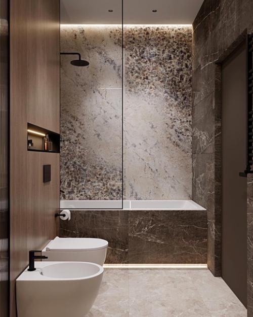 Роскошная ванная комната. 01