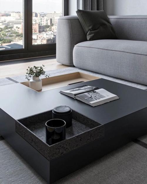 Лаконичный минимализм в дизайне квартиры, площадью - 83 кв. 07