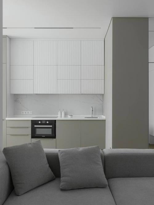 Проект уютной и продуманной квартиры для молодой семьи, где каждая деталь работает на гармонию, комфорт и функциональность. 02