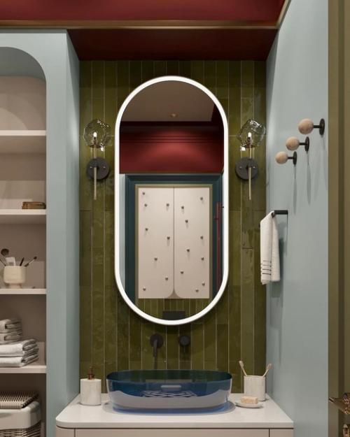 Ванная комната, которая мало кого оставит равнодушным.