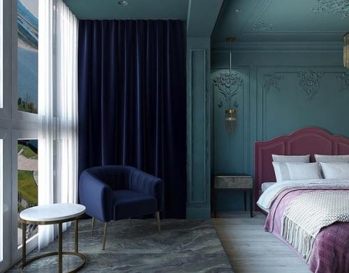 Спальня в классическом стиле. 03