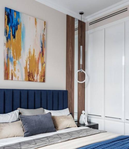 Дизайн двухкомнатной квартиры в пастельных тонах основан на ощущении лёгкости, уюта и визуального баланса. 02