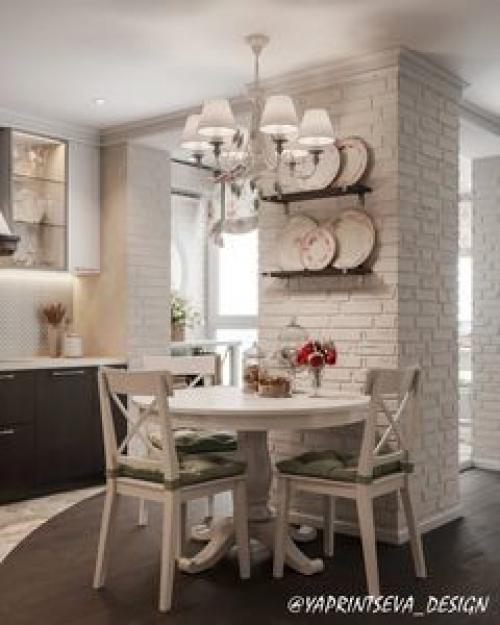 Наряду с современным стилем, по-прежнему, актуален запрос на уютные интерьеры в стиле Прованс. 07