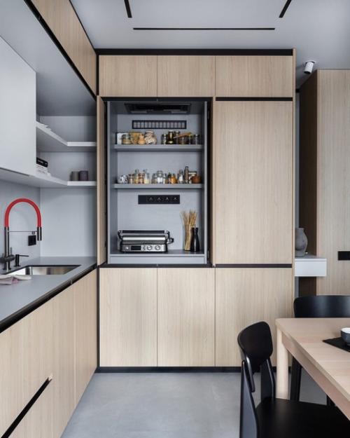 Кухня - гостиная, общей площадью - 23, 7 кв. 06