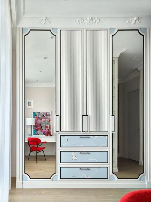 Современная квартира с необычной планировкой в Москве. 04