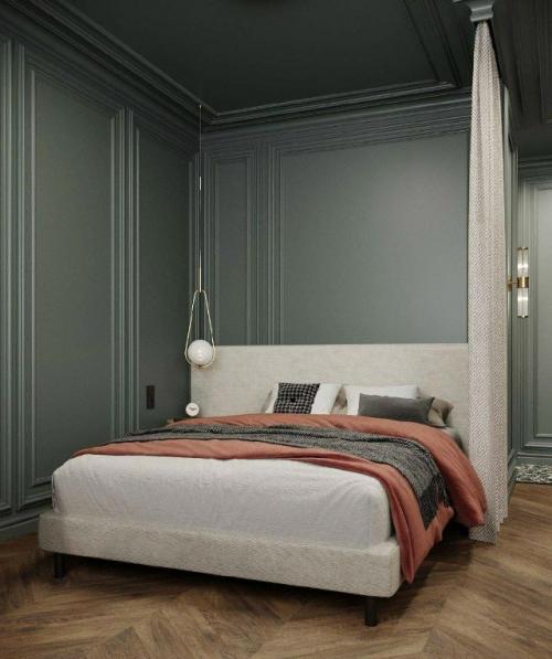 Яркий и динамичный проект квартиры - студии площадью 30 кв. 01