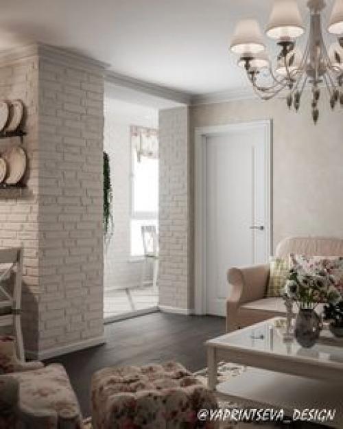 Наряду с современным стилем, по-прежнему, актуален запрос на уютные интерьеры в стиле Прованс. 04