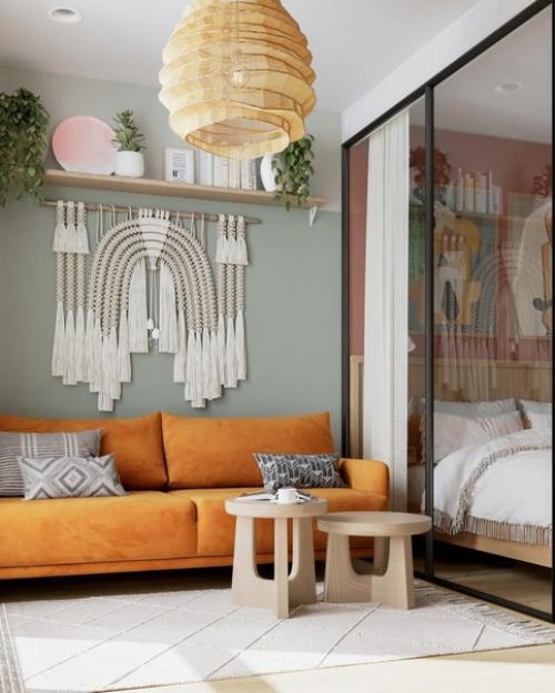 Небольшая квартира в стиле Боро. 05