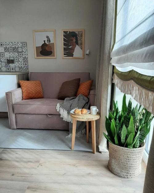 Атмосферная студия, площадью 34 кв. 06