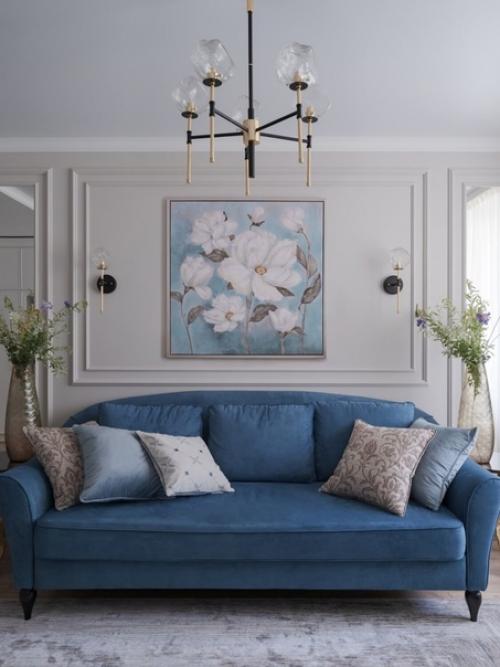 Двухкомнатная квартира в панельном доме типовой планировки.