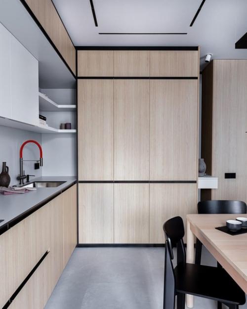 Кухня - гостиная, общей площадью - 23, 7 кв. 04