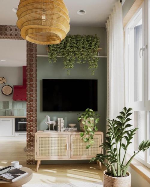 Небольшая квартира в стиле Боро. 04