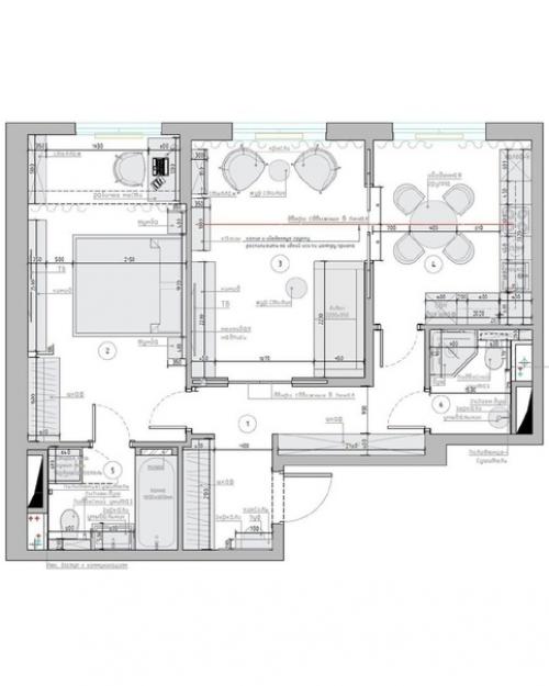 Квартира, общей площадью - 70 кв. 08