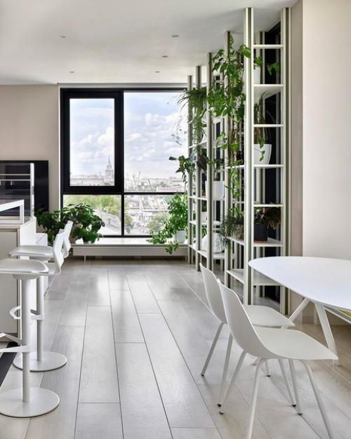 Светлый минималистский интерьер, в котором нет ничего лишнего. 06