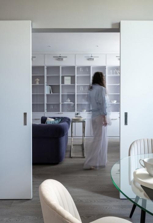 Трехкомнатная квартира в стиле современной классики.