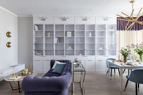 Трехкомнатная квартира в стиле современной классики. 01