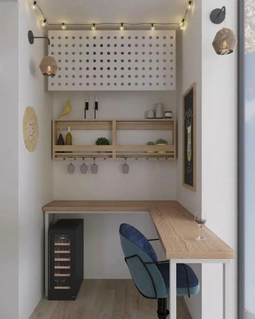 Интерьер квартиры площадью 50 кв. 07