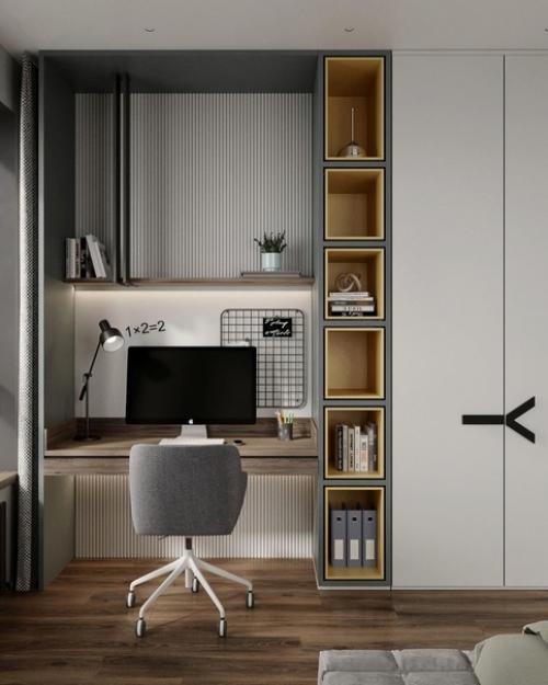 Подростковая комната.  Лишь в том случае, если бы у меня в подростковом возрасте была такая комната, я бы взяла ее и во взрослую жизнь. 03