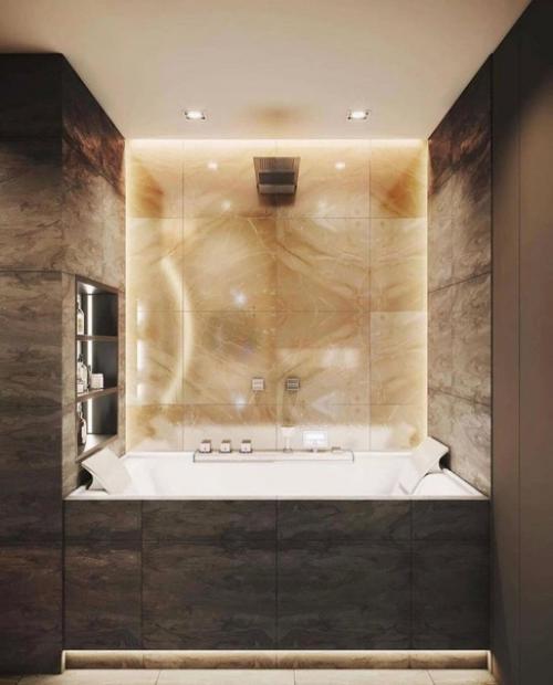 Шоколадная Красавица. Дизайн квартиры в темных тонах. 09