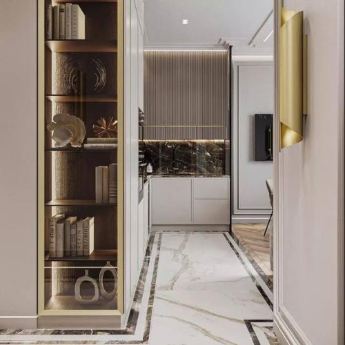 Невероятный интерьер кухни - гостиной площадью 16 кв. 04