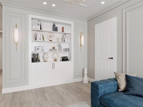 Дизайн кухни, гостиной и прихожей. 06