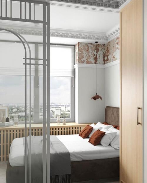 Современный интерьер с нотками классической элегантности и богемного шика. 04