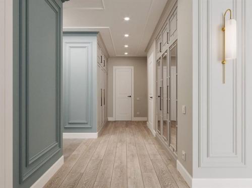 Дизайн кухни, гостиной и прихожей. 09