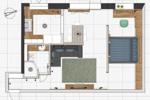 Светлая хрущевка. Очень симпатично и продуманно для жизни! 08