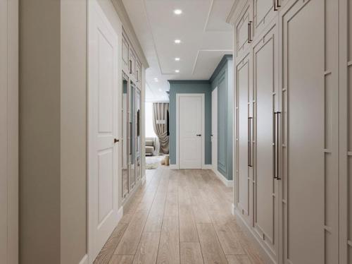 Дизайн кухни, гостиной и прихожей. 08