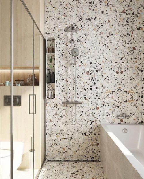 Ванная комната в светлых оттенках. 07