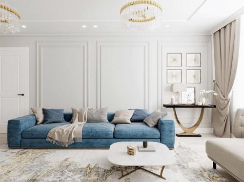 Дизайн кухни, гостиной и прихожей. 05