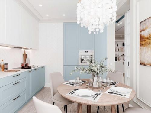 Дизайн кухни, гостиной и прихожей. 01