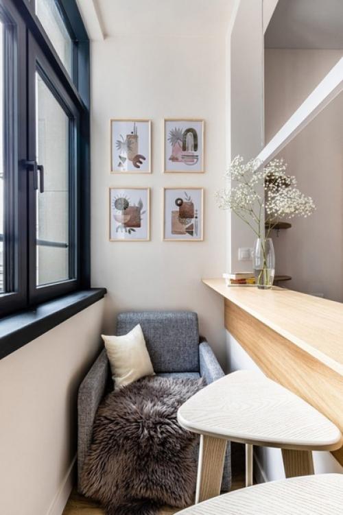 Крошечная студия с удобной планировкой. 06