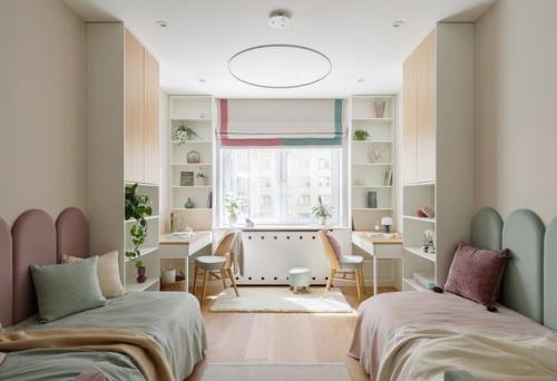 Функциональный интерьер четырёхкомнатной квартиры. 06