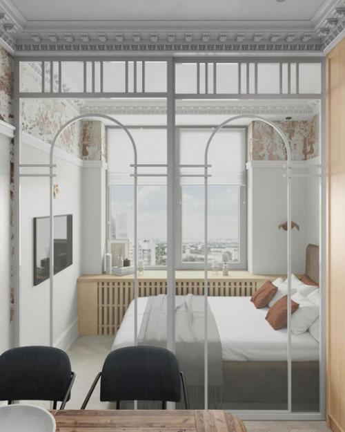 Современный интерьер с нотками классической элегантности и богемного шика. 03