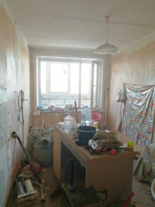 Преображение кухни. Площадь 9, 5 м. 02