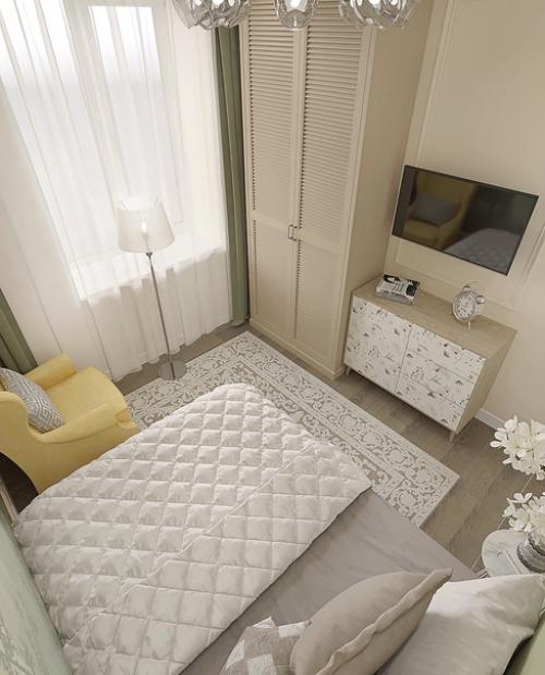 Маленькая, уютная спальня. 03