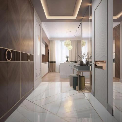 Гостиная, кухня и прихожая из одного проекта. 05