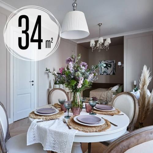 Хорошо обыграли планировку, очень приятная квартирка. 
