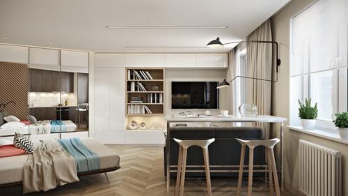 Дизайн студии 38 кв. 05