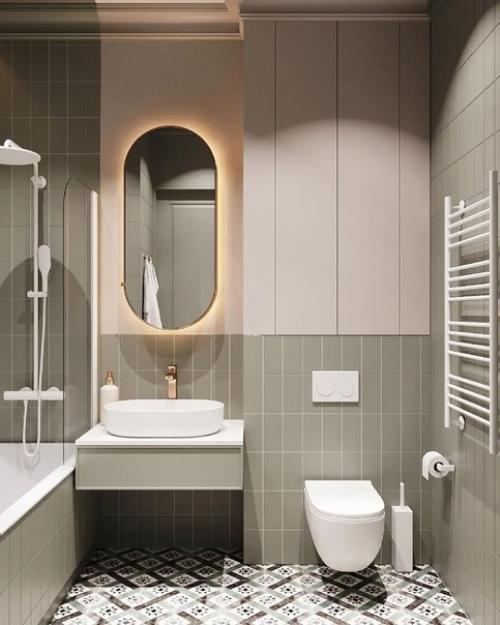 3 варианта цветового оформления ванной комнаты. 03