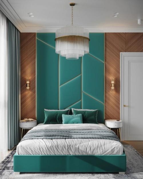 Спальня с выходом в гардеробную и мастер ванную. 03