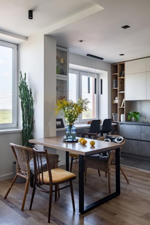 Стильная трешка, в которой продумана каждая деталь.