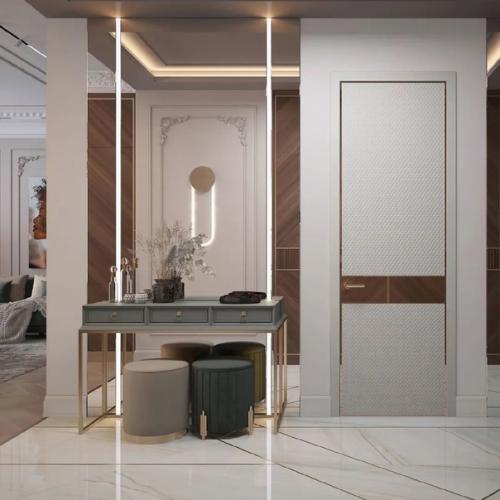 Гостиная, кухня и прихожая из одного проекта. 07