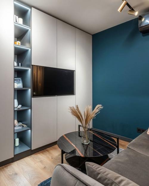 Однокомнатная квартира площадью 33 кв. 05