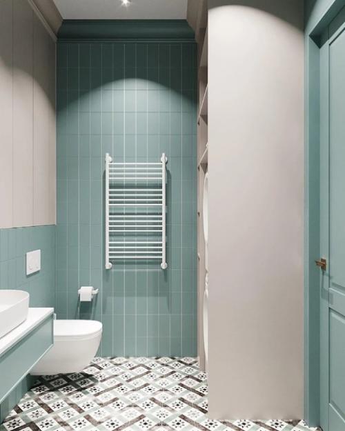 3 варианта цветового оформления ванной комнаты. 08