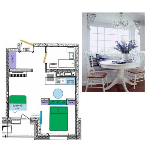 Дорогие подписчики, прошу вашей помощи: в июне получу ключи от квартиры, а всё ещё не определилась с зонированием и расстановкой мебели. 02