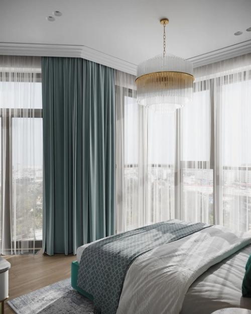 Спальня с выходом в гардеробную и мастер ванную. 05